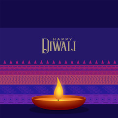 ethnic style diwali festival background template
