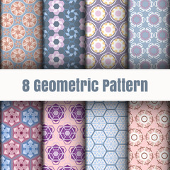 Geometric vector pattern wallpaper background surface textures