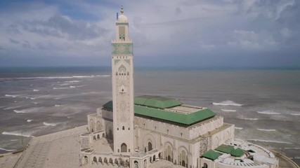 The Hassan II Mosque or Grande Mosquée Hassan II is a mosque in Casablanca, Morocco. It is the largest mosque in Africa, and the 5th largest in the world.