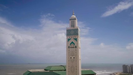 The Hassan II Mosque or Grande Mosquée Hassan II is a mosque in Casablanca, Morocco. It is the largest mosque in Africa, and the 5th largest in the world.