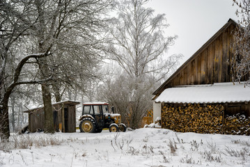 Piękna zima na Podlasiu, Polska