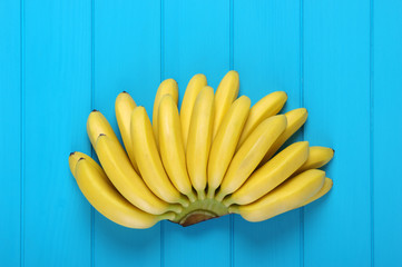 Banana baby on blue