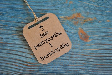 Bez pestycydów i herbicydów