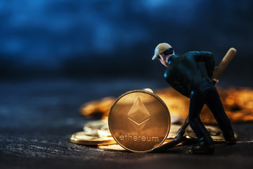 Miners are mining Ethereum Coin digital currency