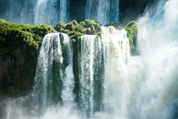 The Amazing waterfalls of Iguazu in Brazil
