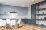 Kitchen corner with cupboard and table