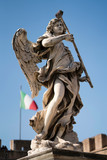 Statue d'ange sur le pont Saint Ange à Rome
