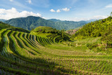 Longsheng rice terraces landscape in China