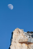 Lune et massif de la Chartreuse