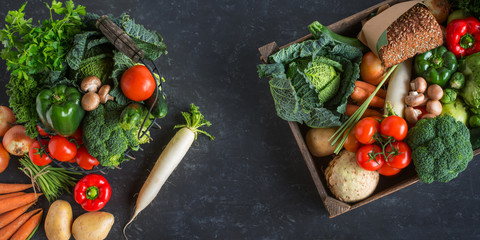 Vegetables for a healthy lifestyle