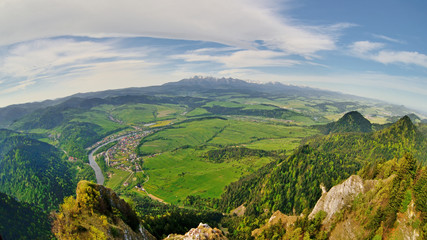 Widok na Tatry, Polska