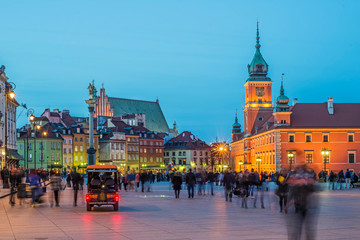 Plac Zamkowy- Warszawa, Polska