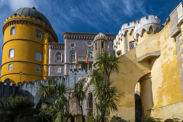 Palais de Pena à Sintra au Portugal