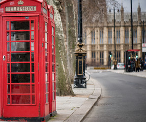 Red Phonebox London Westminster