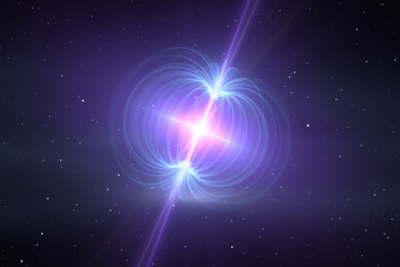 Magnetar - neutron star with an extremely powerful magnetic field
