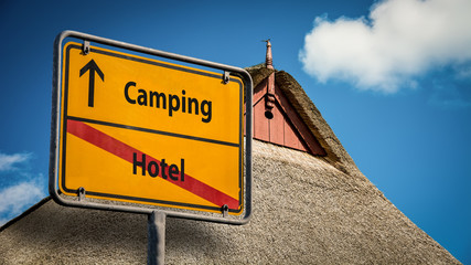 Sign 359 - Camping