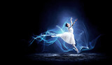 Ballet dancer in jump