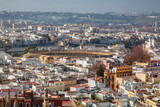 Seville bull ring from the Cathedral bell tower