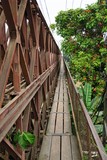 Passerelle en bois