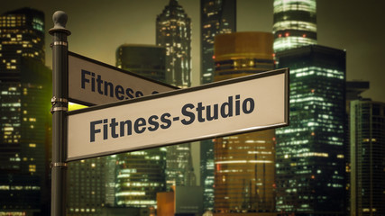 Schild 373 - Fitness-Studio
