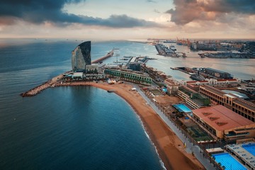 Barcelona coast