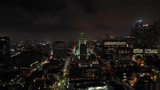Stock night aerials Los Angeles