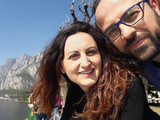 Coppia di innamorati felici - amore