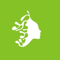 Powers a person's face