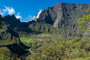 Vue de l'île de La Réunion