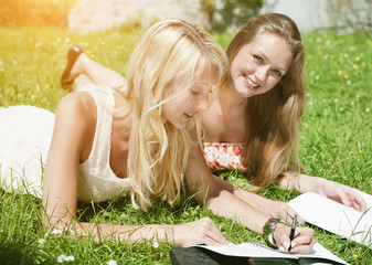 Study outdoors