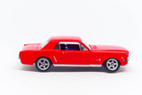Ford mustang koloru czerwonego model
