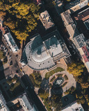Odessa Opera and Ballet Theater, Ukraine. Aerial view