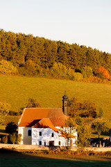 church near Rabi, Sumava. Czech Republic