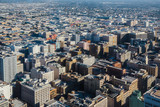 aerial view of the outskirts of Los Angeles