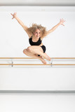 female dancer in action