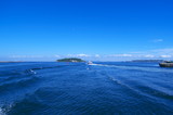 青い空と海、Blue sky and sea