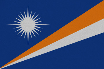 Marshall Islands fabric flag