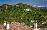 Panoramic view on Alhambra, Spain