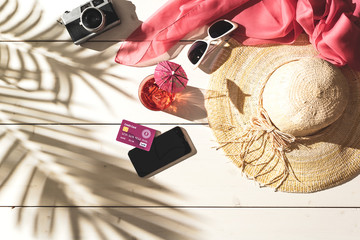 Summer beach vacations and tropical destinations