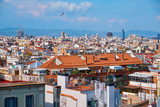 Top view of Barcelona