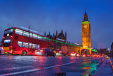 London city scene with Big Ben landmark