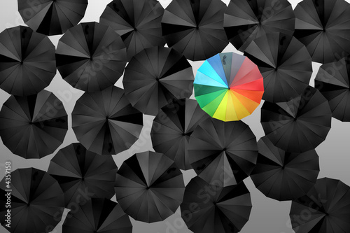 parasole-czarny-parasol-wielobarwny