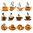 Coffee. Elements for design. 