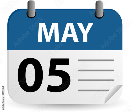 quot Calendar May 5th quot Stock photo and royalty free images on Fotolia com