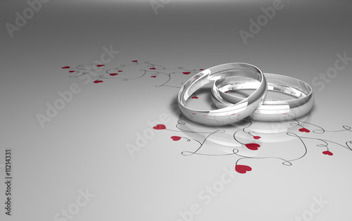Fototapeta wedding rings