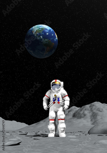 Lacobel moon astronaut