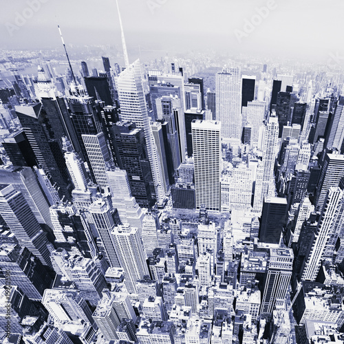 Fototapeta Manhattan from above
