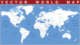 VECTOR WORLD MAP