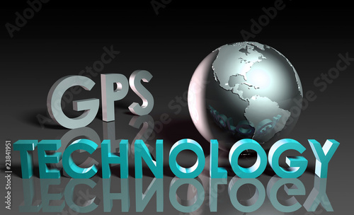 Fototapeta GPS Technology