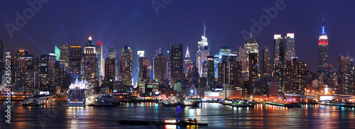  New York City Manhattan skyline panorama